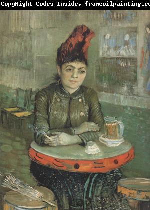 Vincent Van Gogh Agostina Segatori Sitting in the Cafe du Tamborin (nn04)